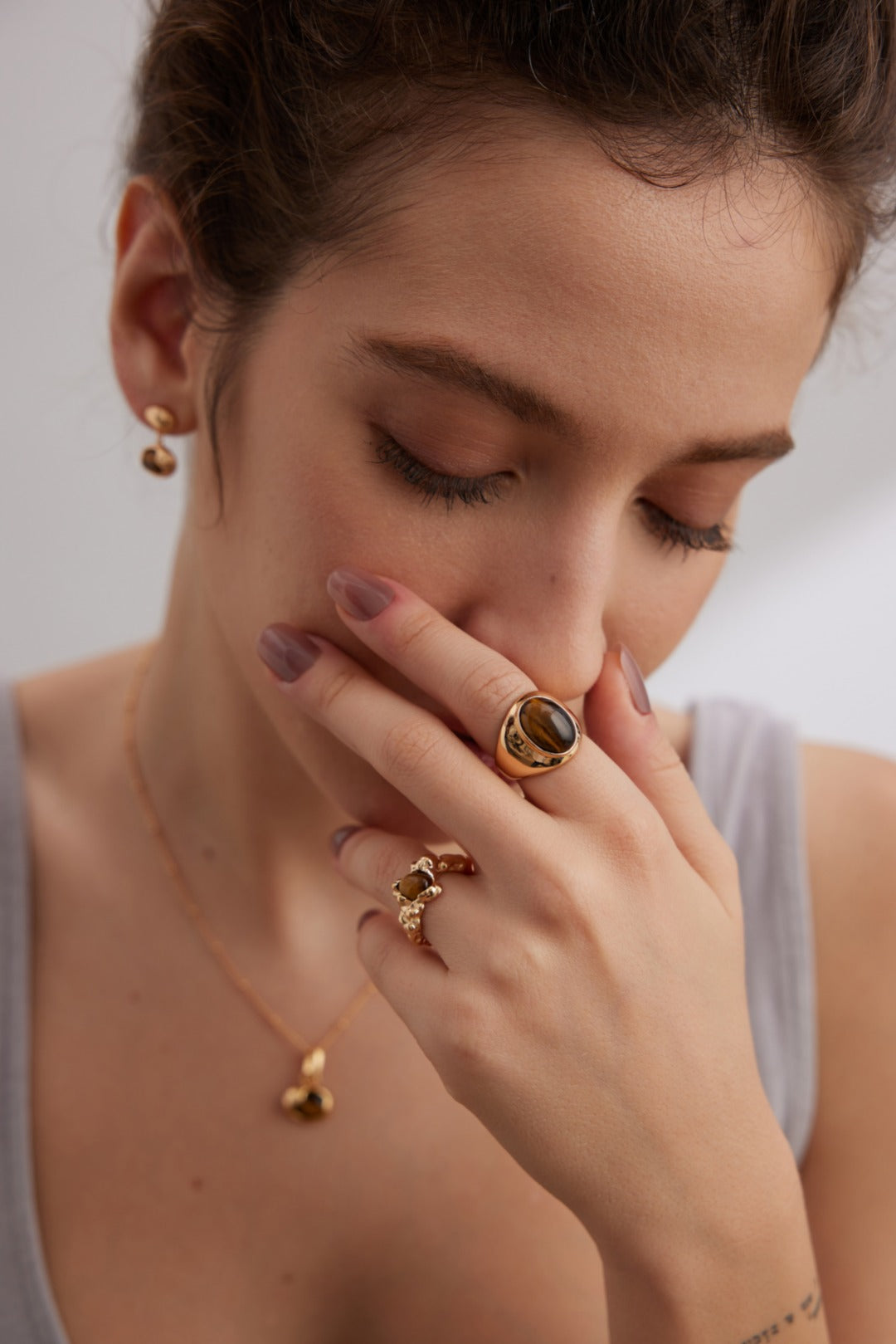 Tiger Eye Ring