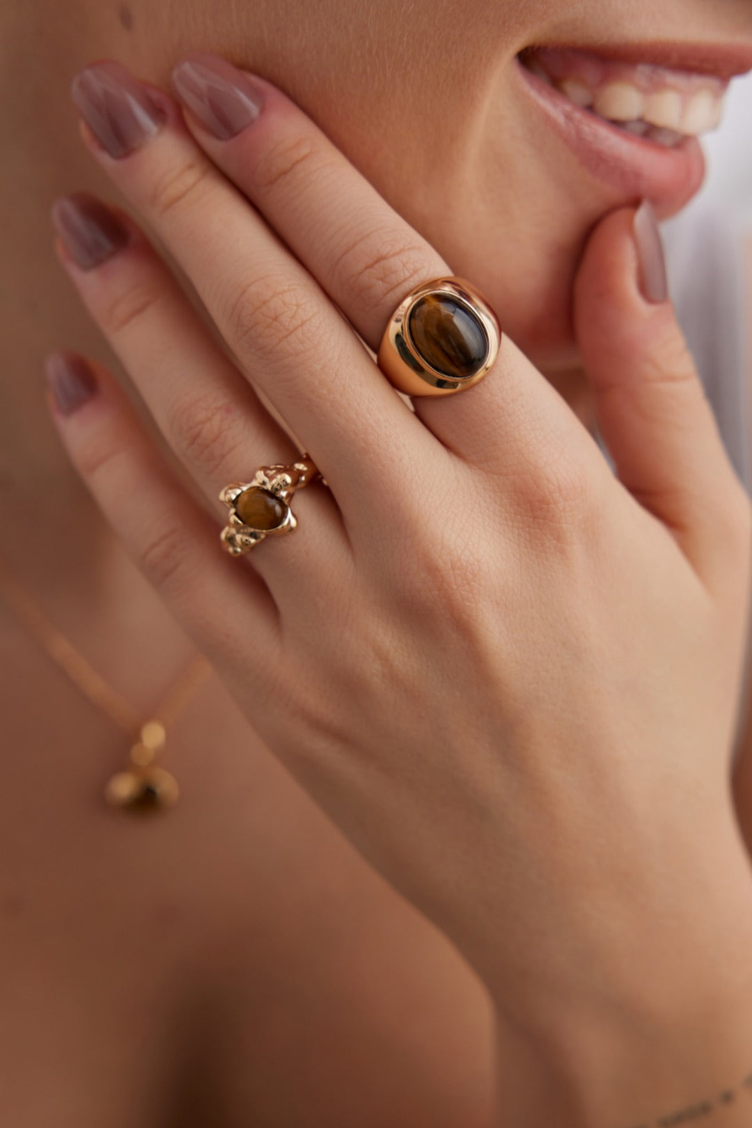 Tiger Eye Ring