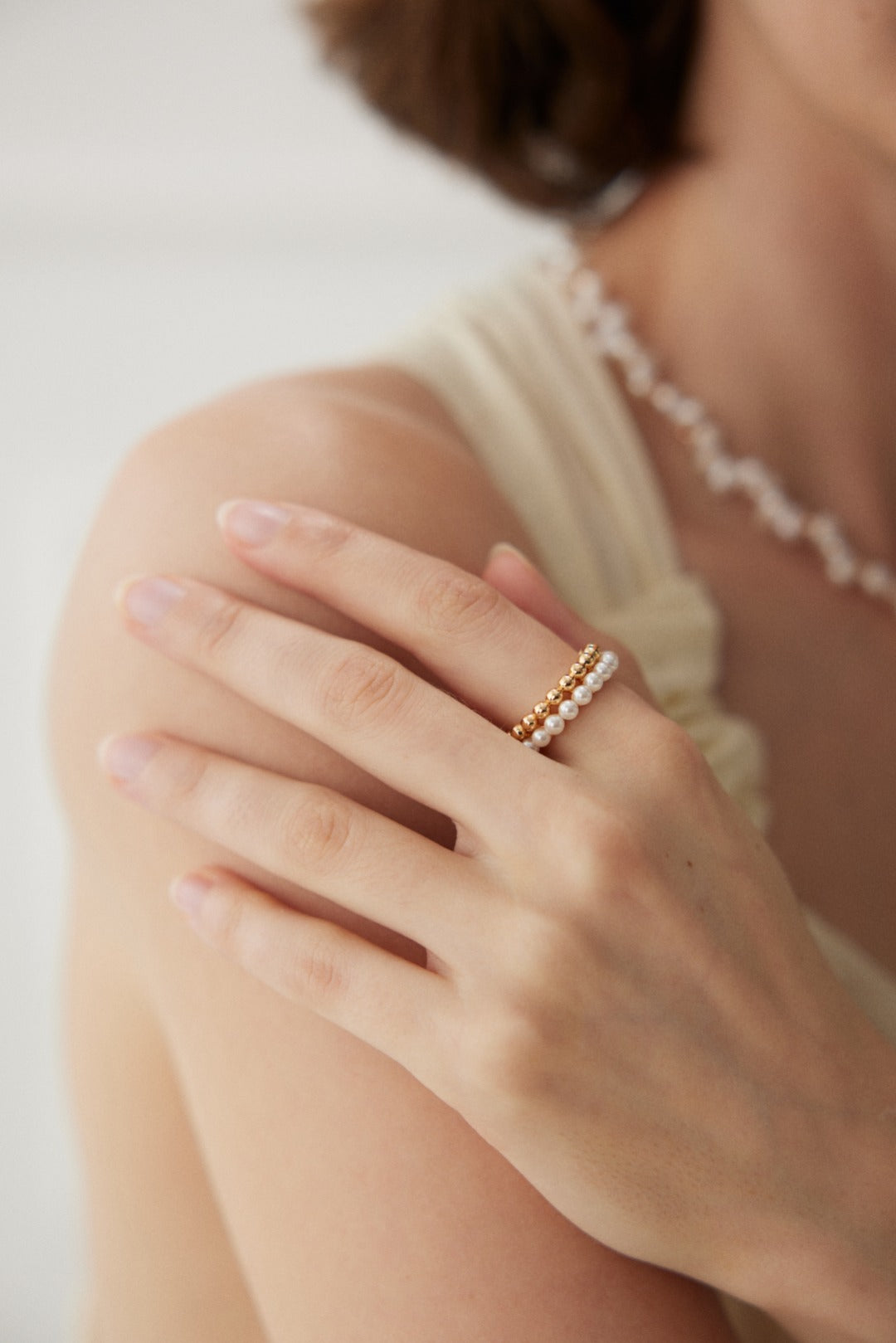 Pearl & Beads Ring