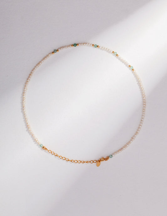 Pearl and Quartz Necklace